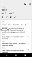 İngilizce Türkçe Sözlük Ekran Görüntüsü 1