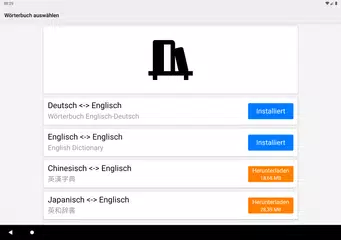 Wörterbuch Englisch Deutsch APK Herunterladen