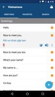 Learn Vietnamese Phrases screenshot 1