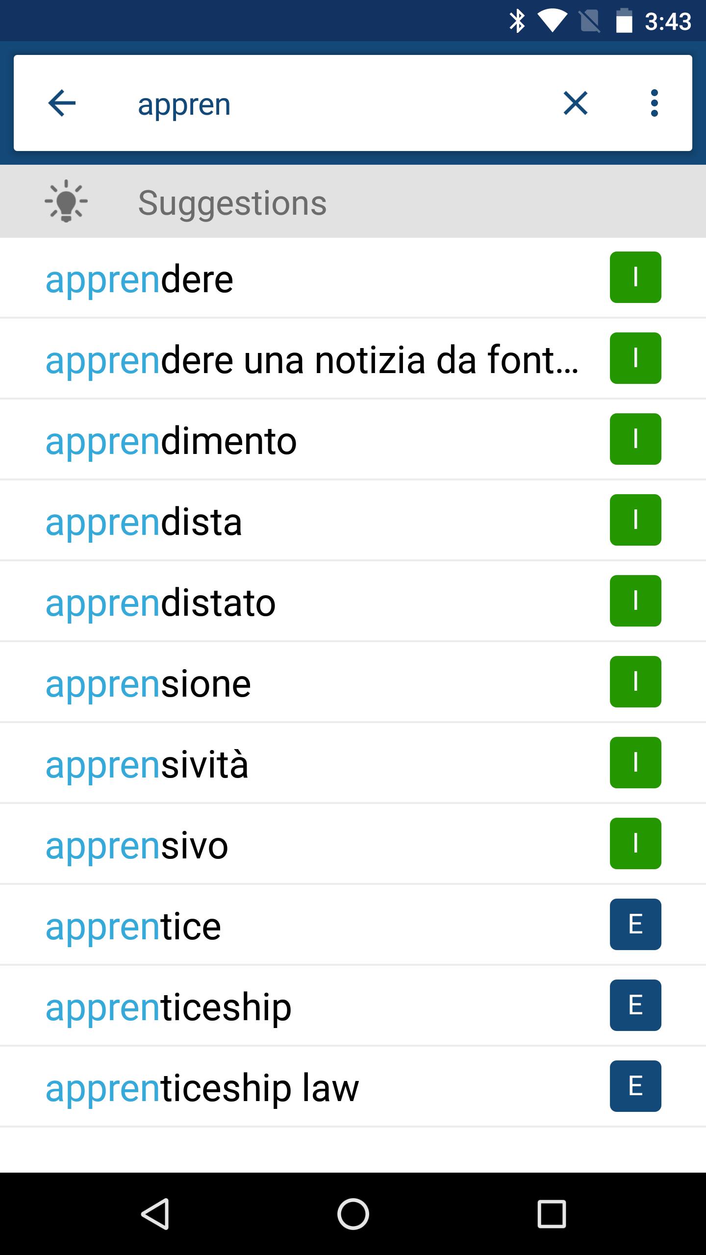 Italian English Dictionary & Translator Free for Android - APK Download english word translate to italian