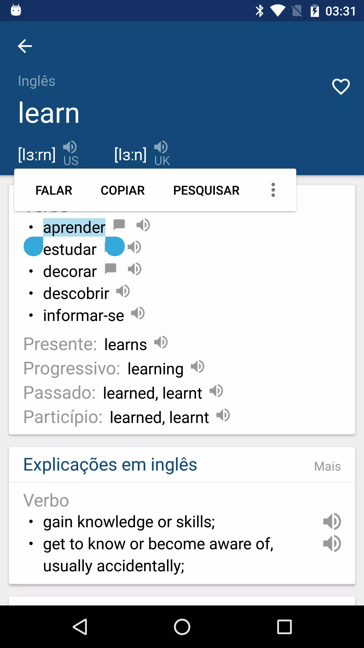 Dicionário de inglês - Linguee – Apps no Google Play