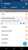 Belajar bahasa Indonesia syot layar 1