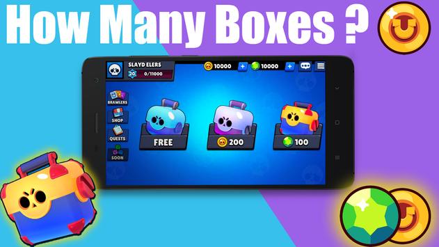 Free Gems Calc Box For Brawl Stars Tips 2020 For Android Apk Download - box opener codes roblox
