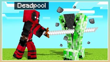 Deadpool Mod for Minecraft PE Ekran Görüntüsü 1