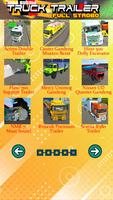 Mod Bussid Truk Trailer Full S تصوير الشاشة 1