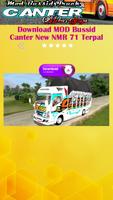 Mod Bussid Truck Canter Mekar Jaya capture d'écran 3