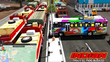 پوستر Indian Traffic Mod Bussid