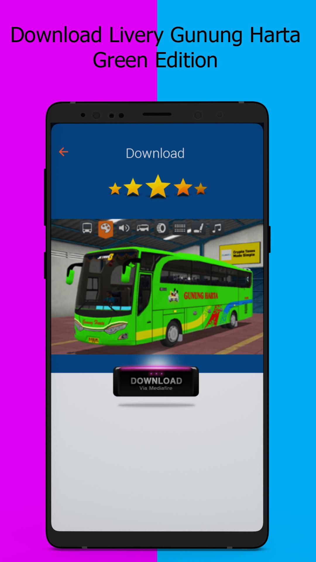 Livery Bus Hd Gunung Harta For Android Apk Download