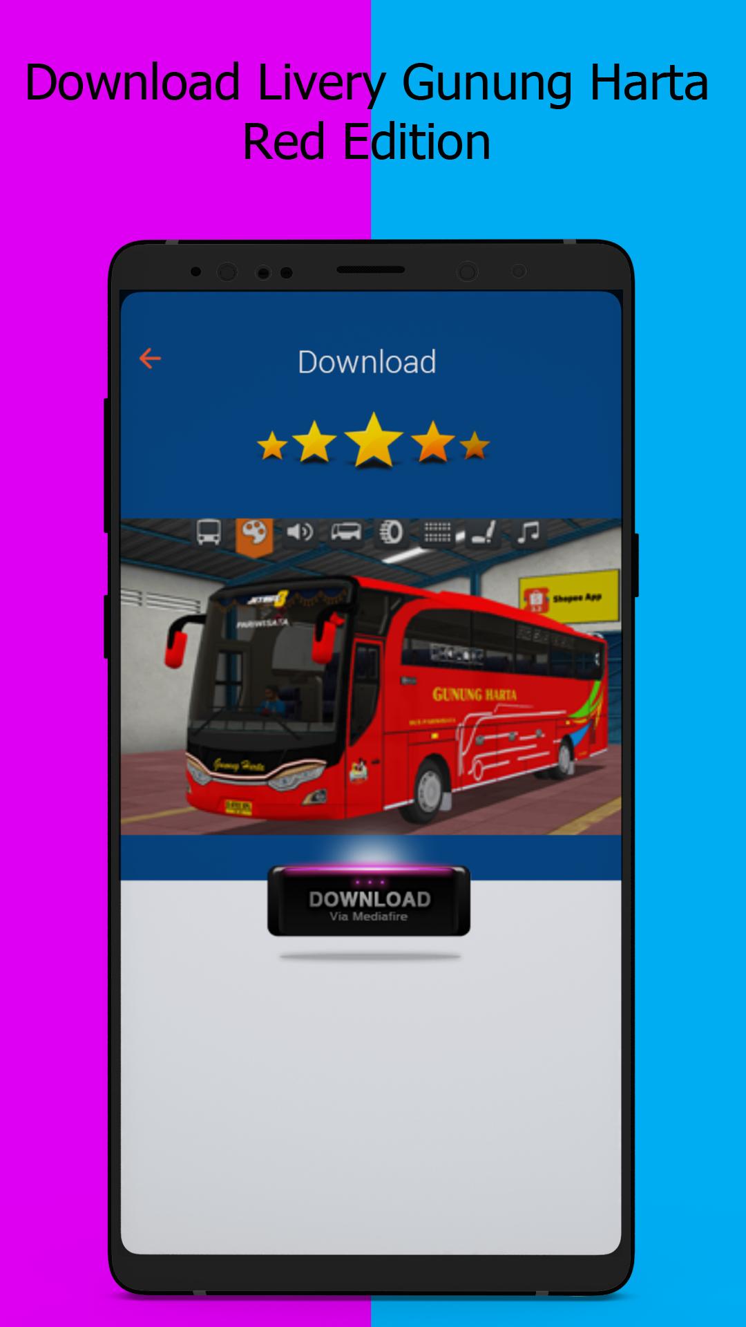 Livery Bus Hd Gunung Harta Pour Android Telechargez L Apk