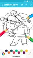 Coloring Book Brawl Stars ảnh chụp màn hình 2
