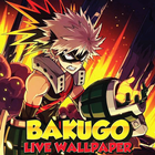 Bakugo Live Wallpaper Anime BN icône