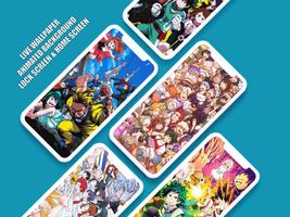 MHA - Live Wallpaper Anime BNH اسکرین شاٹ 3