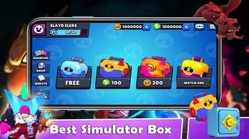 Cool Boxes Simulator for Brawl Stars BS Affiche