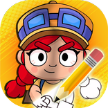 How to draw Brawl Stars: For Girls