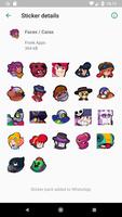 Brawl Stars WhatsApp Stickers capture d'écran 1