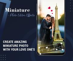 Miniature Photo Editor Effects Poster