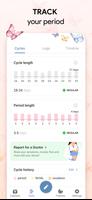 Period Tracker & Ovulation اسکرین شاٹ 2