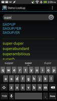 Steno Lookup capture d'écran 2
