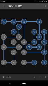 برنامه‌نما Hashi | Logic Puzzles عکس از صفحه