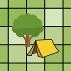 Bomen en Tenten-icoon