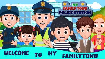 My Family Town - City Police-poster