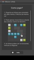 Blocos: Linhas jogo de lógica imagem de tela 2