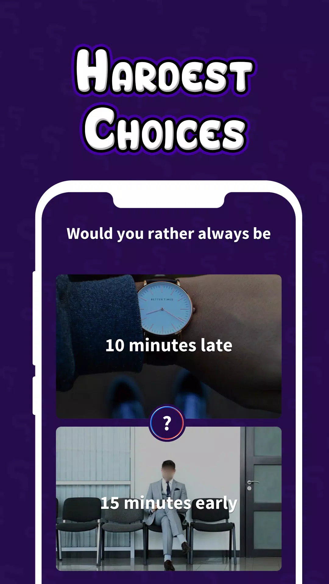 Would You Rather - Hardest choices ever - APK Download for Android