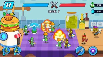 Vegetable Duel-Fruit War ภาพหน้าจอ 2