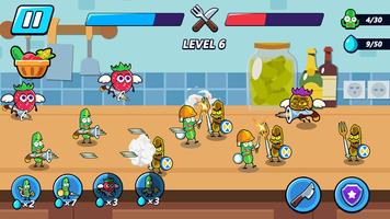 Vegetable Duel-Fruit War ภาพหน้าจอ 3