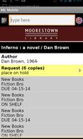 Moorestown Library Mobile اسکرین شاٹ 2