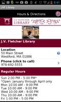 J.V. Fletcher Library syot layar 3