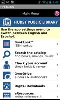 Hurst Public Library Mobile plakat