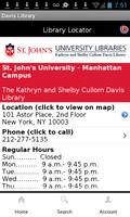 SJU Davis Library Mobile Screenshot 3