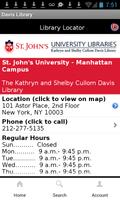 SJU Davis Library Mobile capture d'écran 3