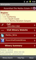 Winerypedia Winery Locator capture d'écran 2