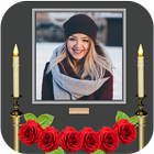 Condolence Photo Frames with Candle icône