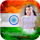 Indian Flag Photo Frames-icoon