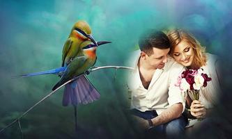 Love Bird Photo Frames পোস্টার