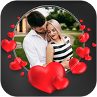 Photo Frames For Love Romantic Couple Valentine icône