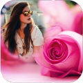 Pink Rose Photo Frames