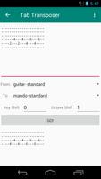 Tab Transposer - Guitar, Uku,  포스터
