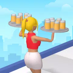 Скачать Waitress Run 3D XAPK