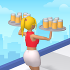 Waitress Run 3D icon