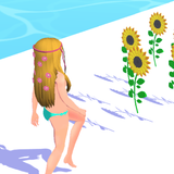 Hippie Run 3D Zeichen