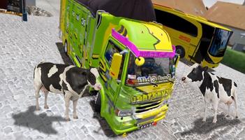 Truk Oleng Simulator Sapi 3 Affiche