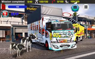 Truk Oleng Simulator Sapi 3 capture d'écran 1