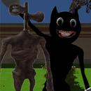 Angry Cartoon Cat Night Siren  aplikacja
