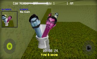Skidipapi Toilet Backrooms syot layar 2