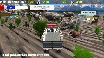 Truck Cow Simulator 2 ảnh chụp màn hình 1