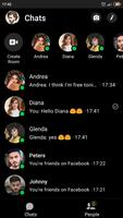 Fake chat, video call prank syot layar 1